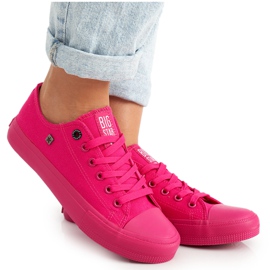 Damen Sneaker Big Star Fuchsia AA274013 rosa