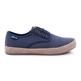 Herren Sneaker Espadrilles Big Star Marineblau AA174174