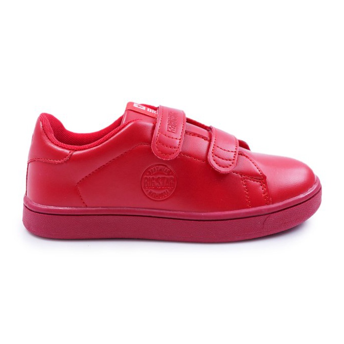 Kinder Sneaker Big Star mit Klettverschluss Rot DD374030