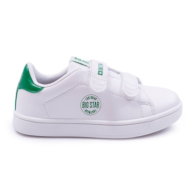 Kinder Sneaker Big Star mit Klettverschluss Weiß DD374029