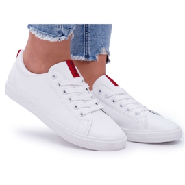 Damen Sneaker Big Star mit Riemen Weiß DD274685