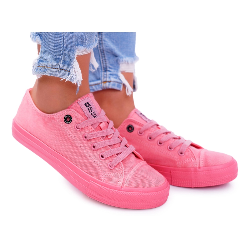 Damen Sneaker Big Star Pink DD274444 rosa