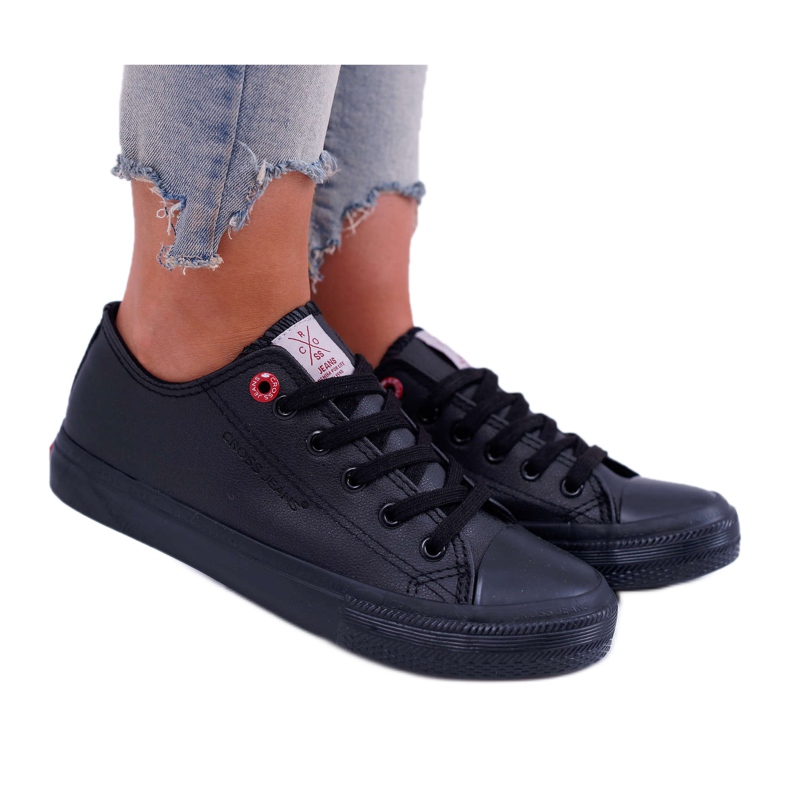 Damen Sneaker Cross Jeans Schwarz DD2R4029