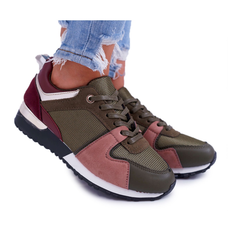 FRJ Damen Sportschuhe Grün Merido mehrfarbig