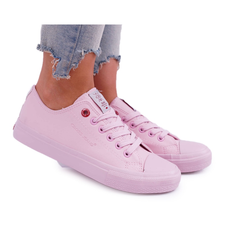 Damen Sneaker Cross Jeans Rosa DD2R4033