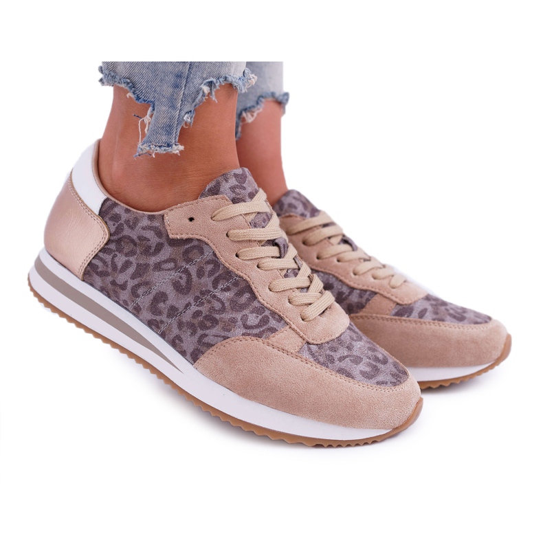 FRANA Damen Sportschuhe Beige Gyano