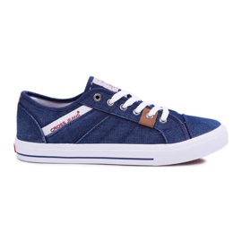 Herren Sneakers Cross Jeans Klassische Jeans Navy Blue DD1R4027 marineblau