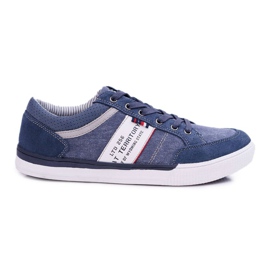 McBraun Herren Sportschuhe Federico Marineblau