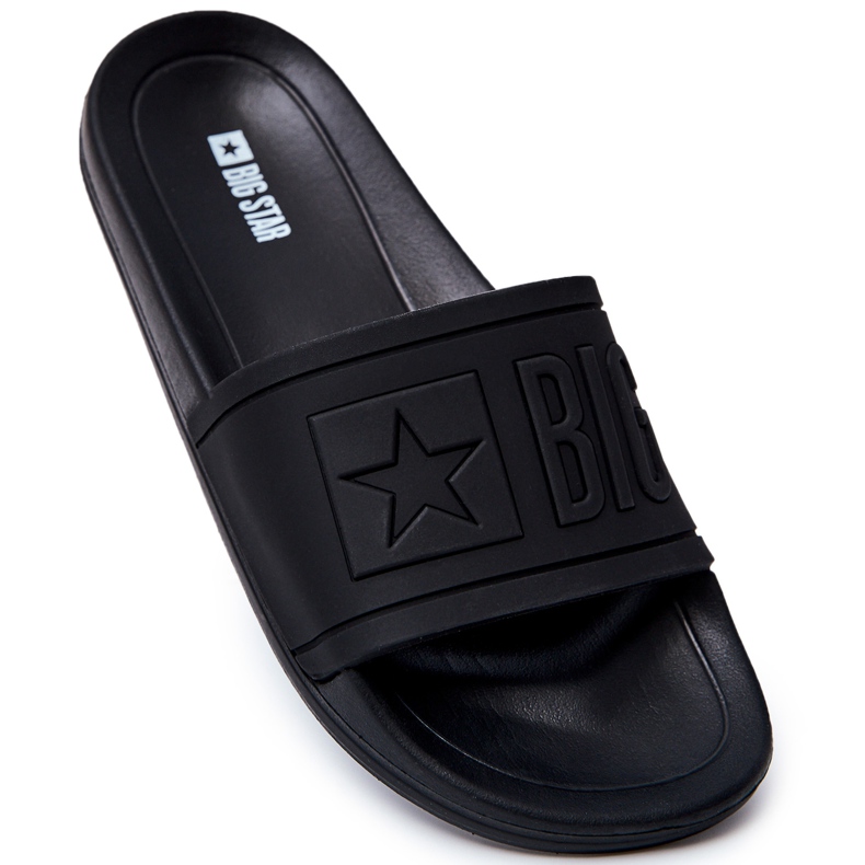 Herren Hausschuhe Big Star Rubber Schwarz DD174690