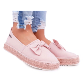 Damen Espadrilles Material Big Star Pink DD274785 rosa