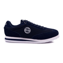 Herren Sportschuhe Big Star Marineblau DD174087