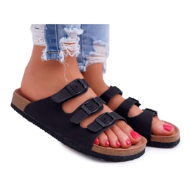 Damen Hausschuhe Schwarz Big Star DD274139