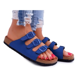 Damen Hausschuhe Marineblau Big Star DD274140