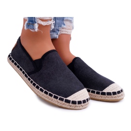 Damen Espadrilles Cross Jeans Schwarz DD2R4106