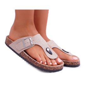 EVE Gold Baisan Flip-Flops für Damen mehrfarbig gelb