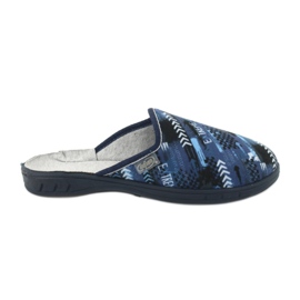Befado farbige Kinderschuhe 707Y402 schwarz marineblau blau