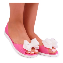 Gummiballerinas Meliski Bows Pink Candy rosa