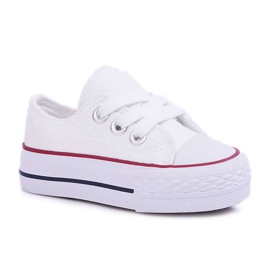 FRROCK Weiße Filemon Classic Sneakers für Kinder