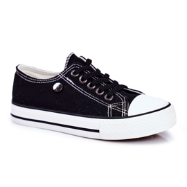 EVE Kinder Sneaker Schwarz Justika