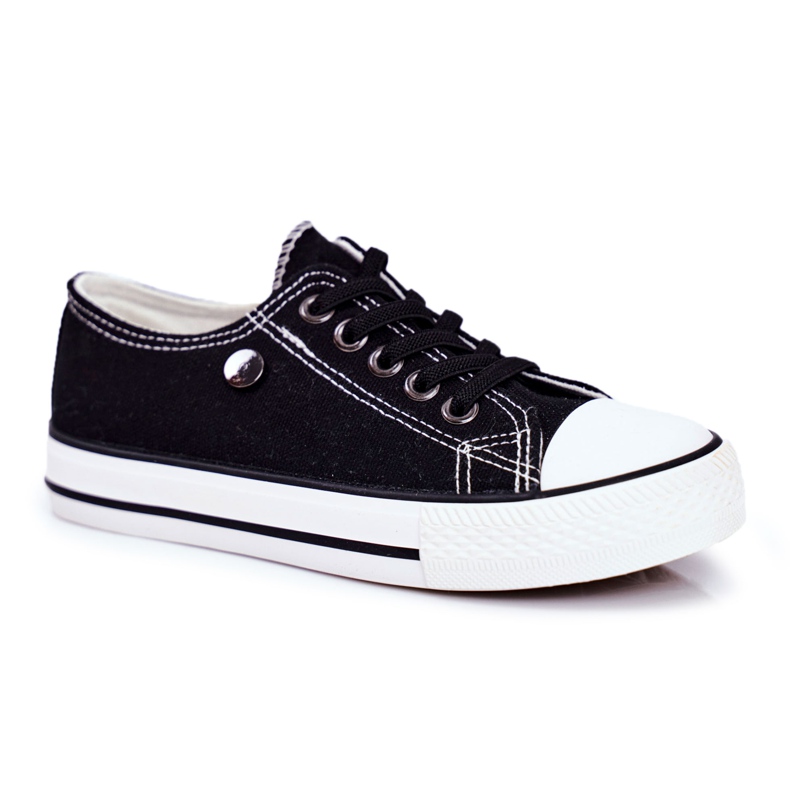 EVE Kinder Sneaker Schwarz Justika