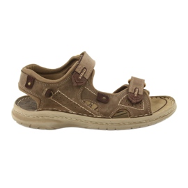 Riko 552 Komfort-Sandalen für Herren beige