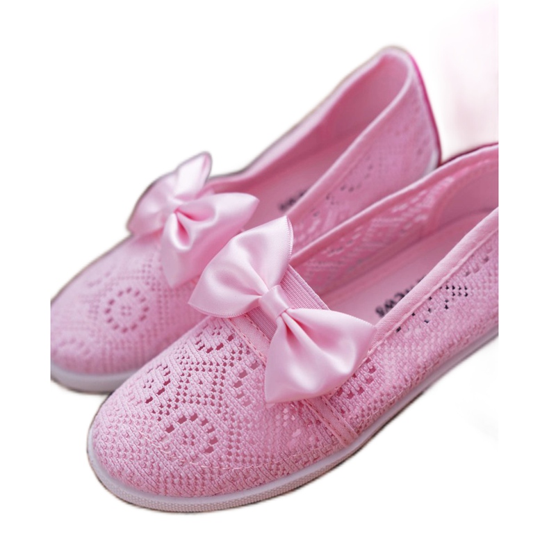 EVE Kinder-Jugend-Sneaker Spitze Rosa Dudi
