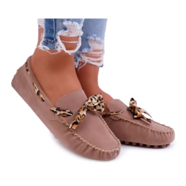 Damen Slipper Lu Boo Bequem Beige Pflaume