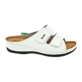 Inblu Damen Leder Flip Flops 158d107 Weiß