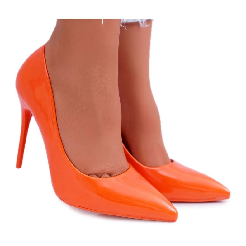 PS1 Orange Yanna Damen High Heels
