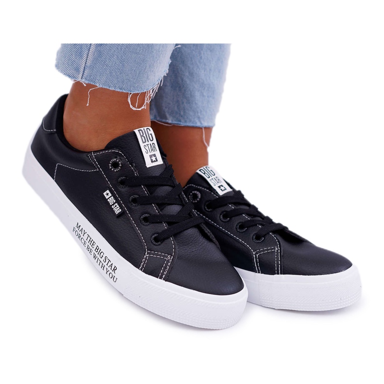 Damen Sneaker Big Star Schwarz EE274315