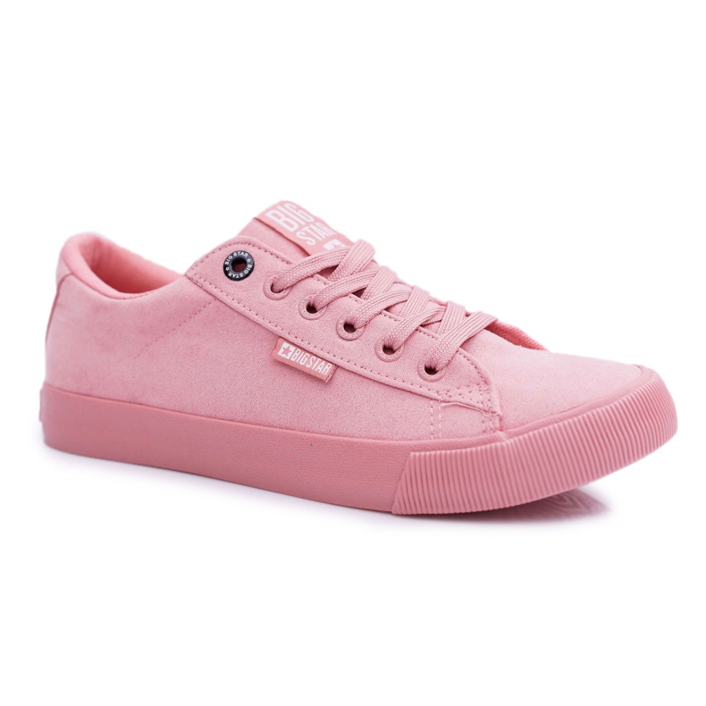 Damen Sneaker Big Star Wildleder Rosa EE274047