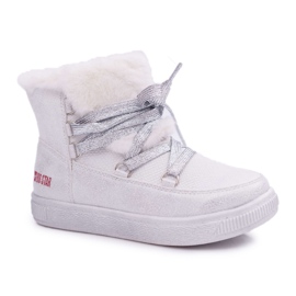 Kinder Mädchenstiefel Big Star Weiß EE374079