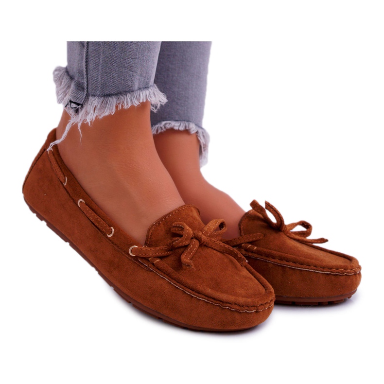 S.Barski Damen Loafer Wildleder Camel S. Barski Gustoben braun