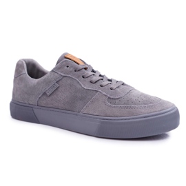 Herren Sneaker Big Star Wildleder Grau EE174365