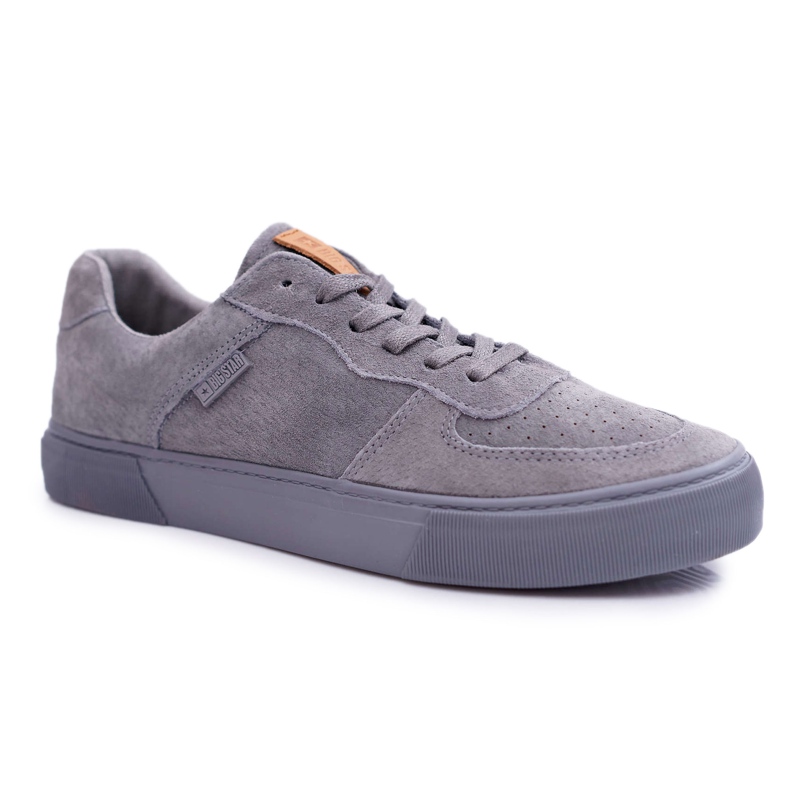 Herren Sneaker Big Star Wildleder Grau EE174365
