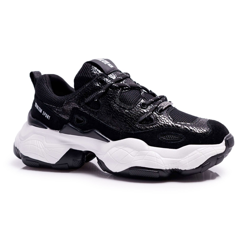 Damen Sportschuhe Big Star von Daniel Lopez Schwarz FF274431