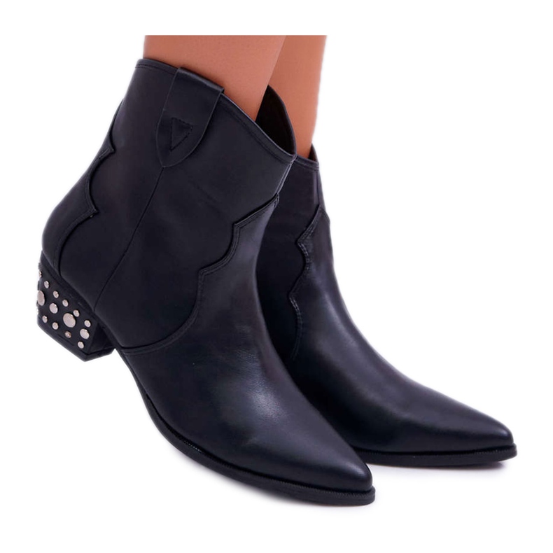 FP1 Black Cliff Cowboystiefel für Damen schwarz