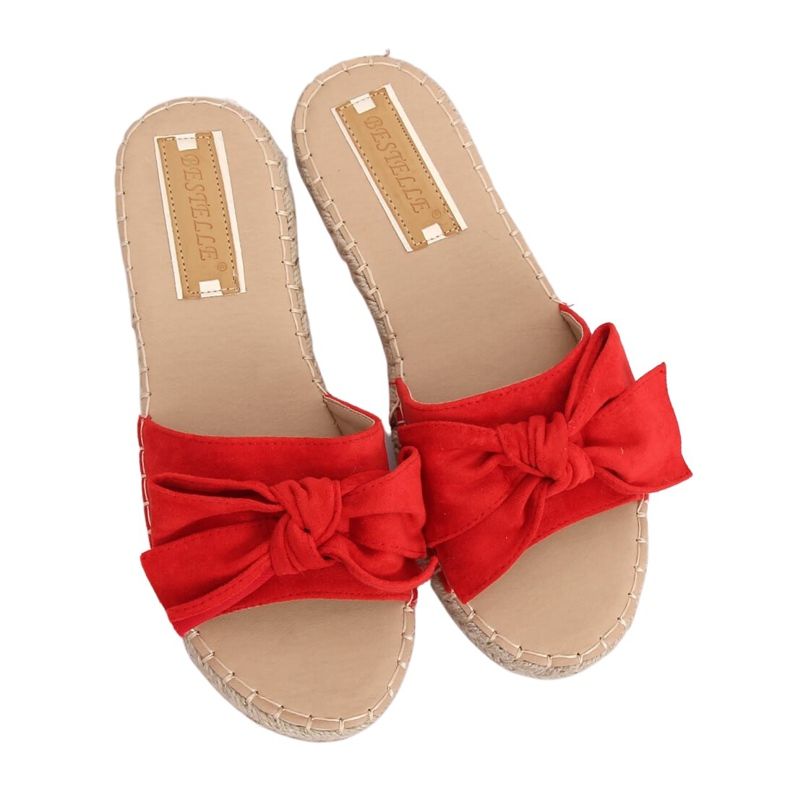 Rote Espadrilles rot A648-ESP-1 Rot