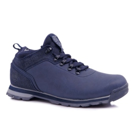 Herren Trekkingschuhe Big Star Navy Blau EE174443 marineblau