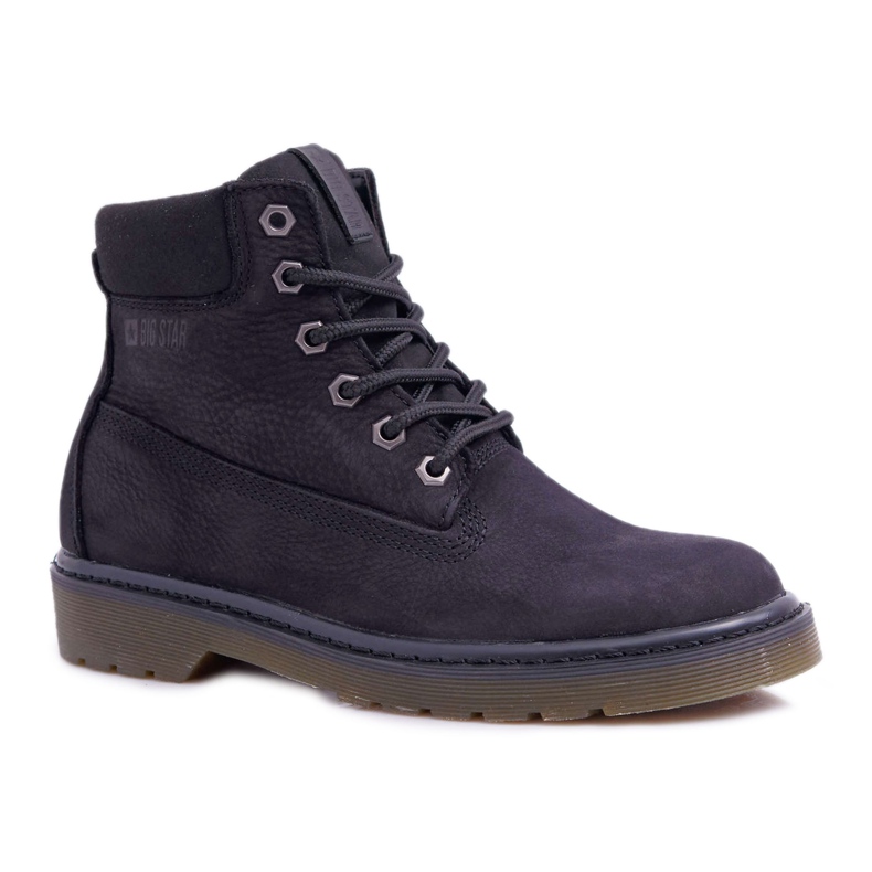 Damenstiefel Trappers Big Star Schwarz EE274014