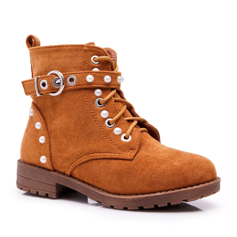 FP1 Pearl Camel Nargos Kinderstiefel braun