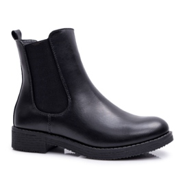 EVE Damen Stiefeletten Jodhpur Schwarz 8BT35-1489