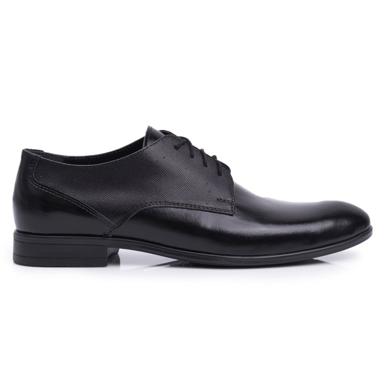 Bednarek Polish Shoes Herren Brogues Elegant Bednarek Leder Schwarz Jantar