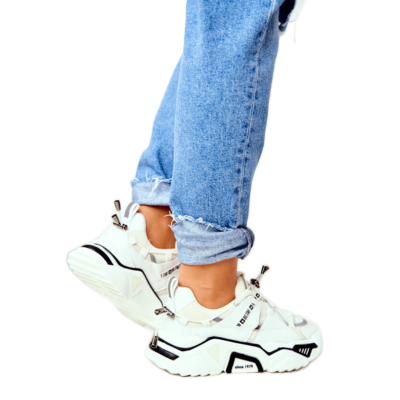 Damen Sportschuhe Big Star von Daniel Lopez Weiß FF274A542