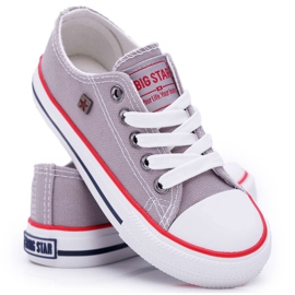 Kinder Sneaker Big Star Grau FF374205