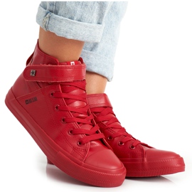 Damen Sneaker Big Star Rot V274529