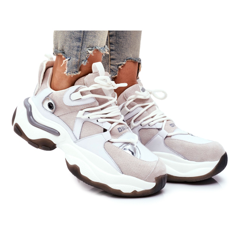 Damen Sportschuhe Big Star von Daniel Lopez Weiß FF274A576