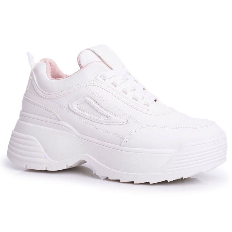 SEA Damen Sportschuhe Hohe Sohle Rosa Louder