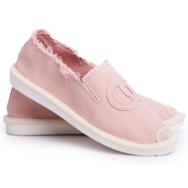 PS1 Damen Espadrilles Pink Flaure rosa