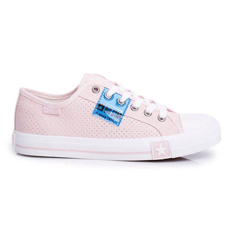 Damen Sneaker Big Star Openwork Rosa FF274033